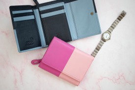 Clara Two-Tone Leather Purses